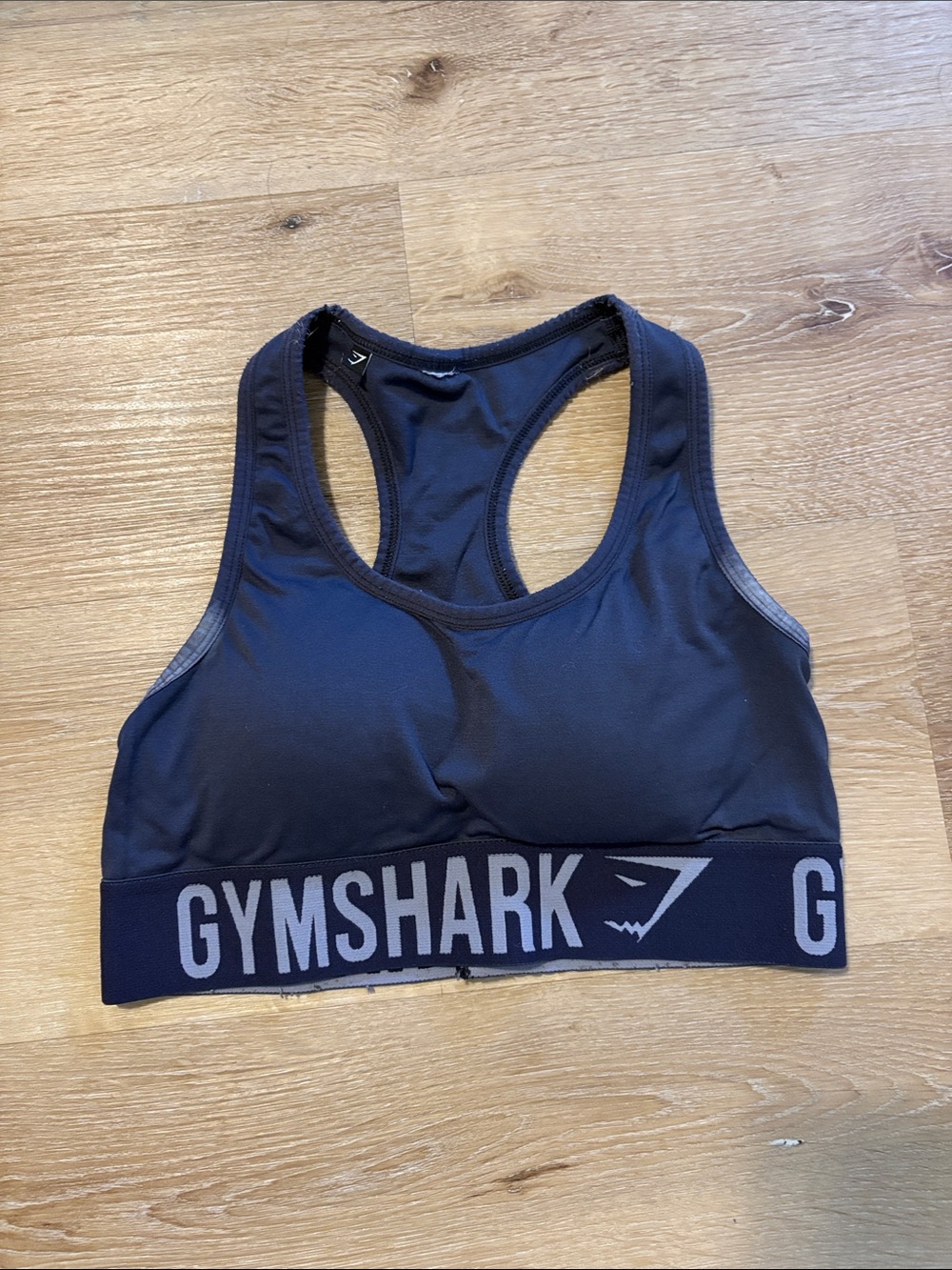 Gymshark Dark Purple Racerback Sports Bra
